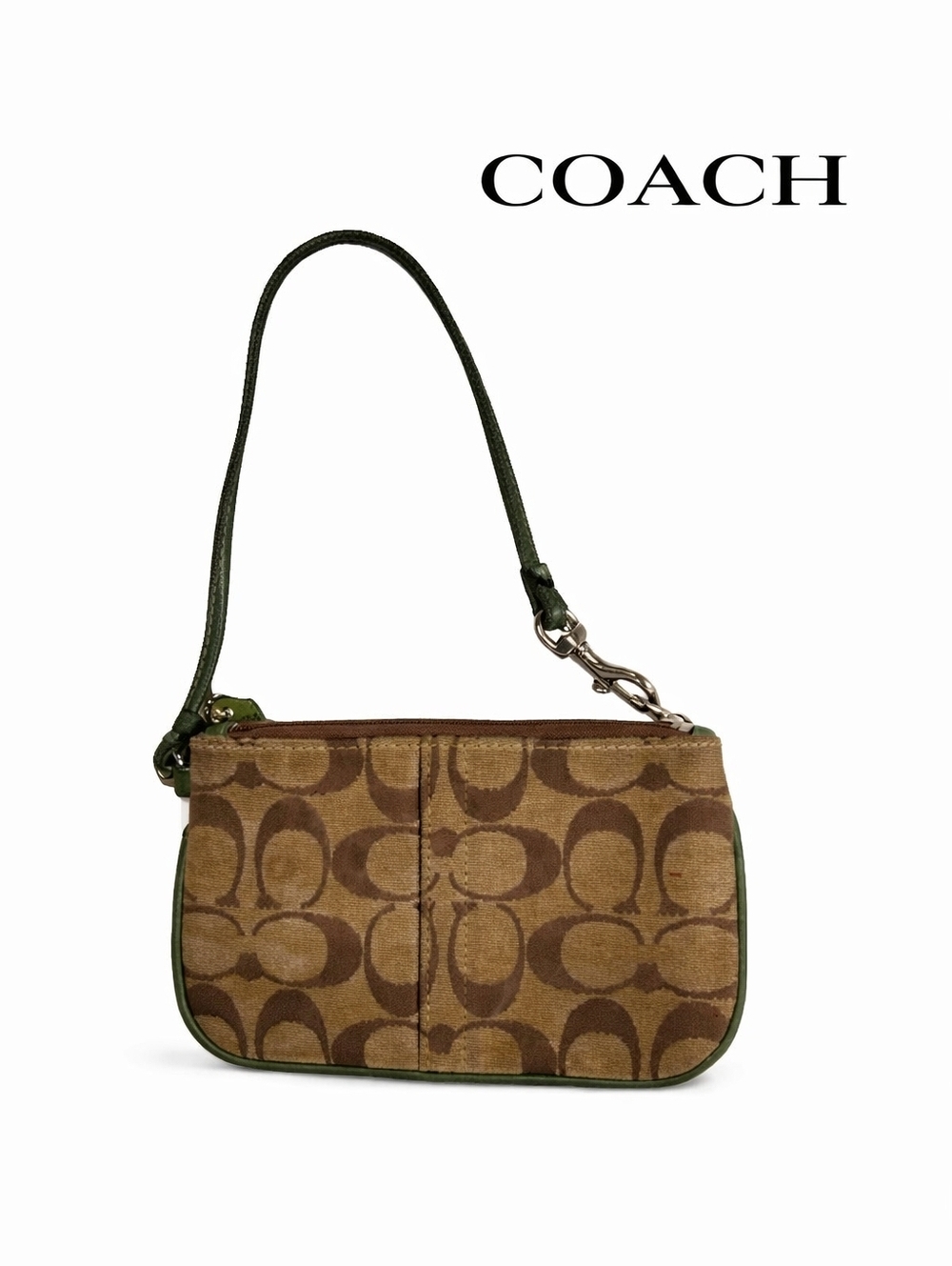 Coach‎ signature wristlet